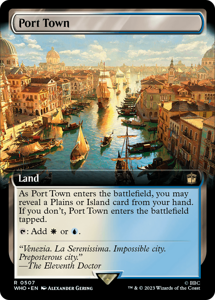 Port Town (WHO-507) - : (Extended Art)