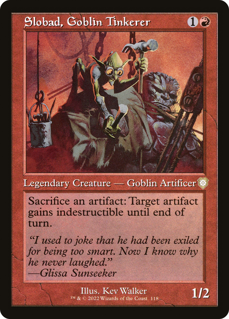 Slobad, Goblin Tinkerer (BRC-118) -