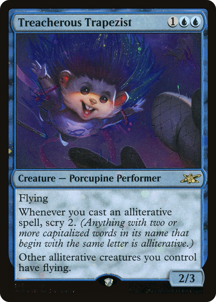 Treacherous Trapezist (UNF-346) -  Foil