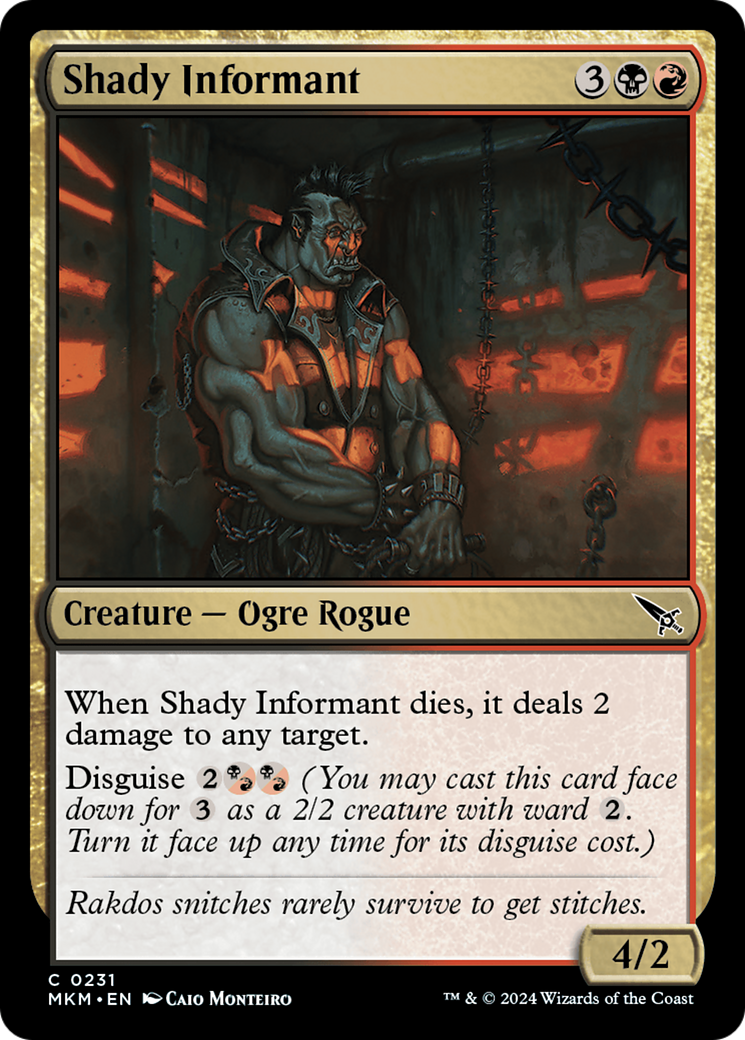 Shady Informant (MKM-231) -  Foil