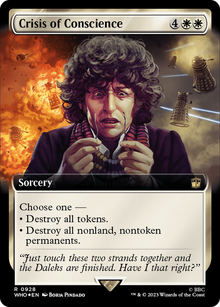 Crisis of Conscience (WHO-928) - : (Extended Art) Foil