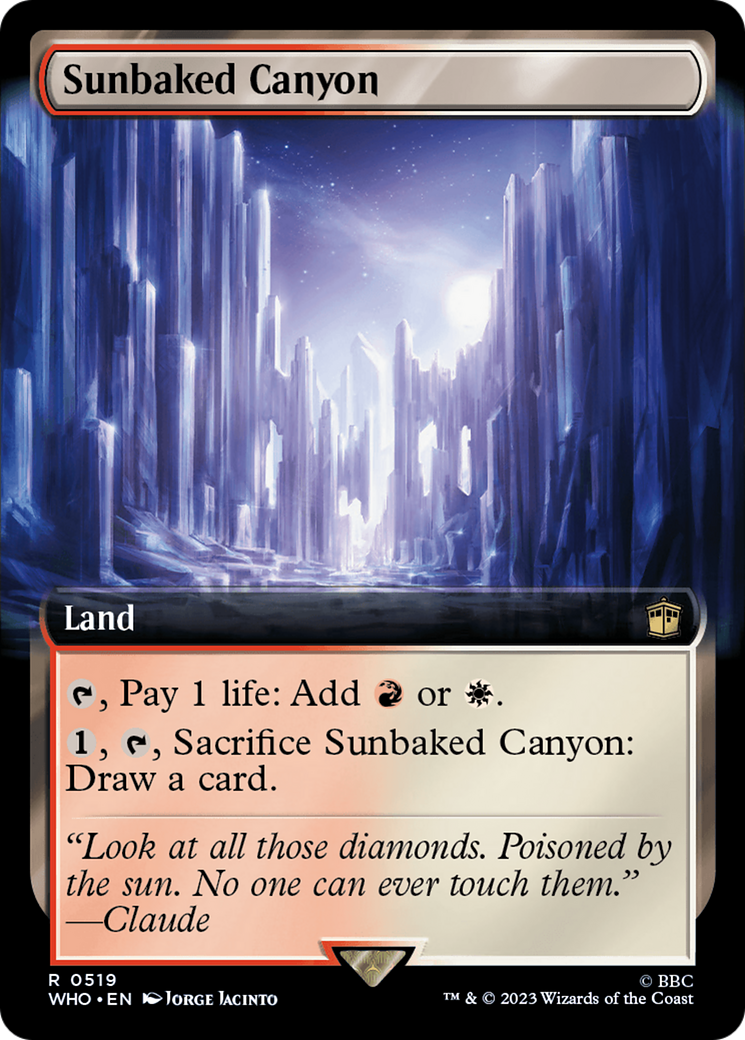 Sunbaked Canyon (WHO-519) - : (Extended Art) Foil