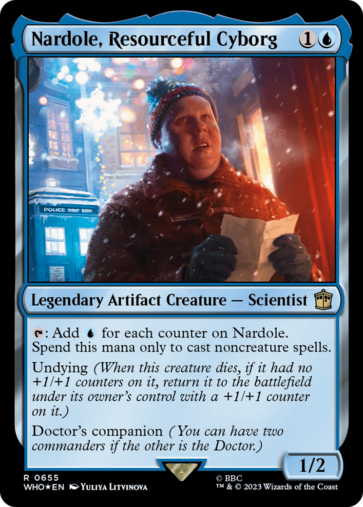 Nardole, Resourceful Cyborg (WHO-655) -  Foil