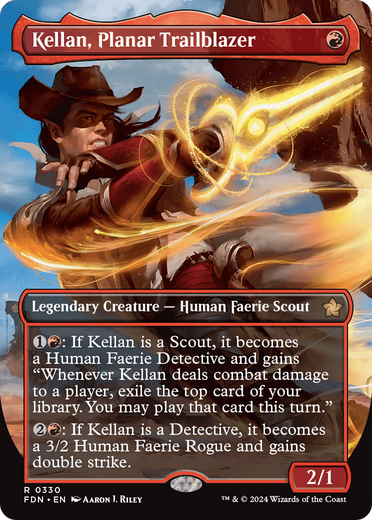 Kellan, Planar Trailblazer (FDN-330) -  (Borderless)