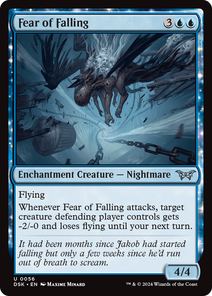 Fear of Falling (DSK-056) - : (enchantment)