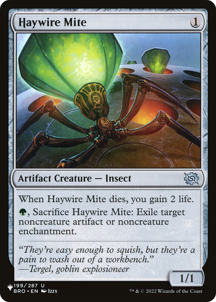 Haywire Mite (LIST-BRO-199) -