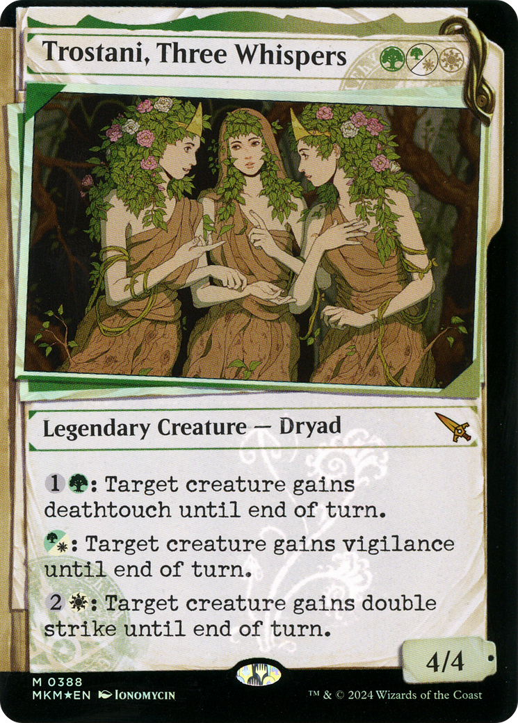 Trostani, Three Whispers (MKM-388) - : (Showcase) Foil