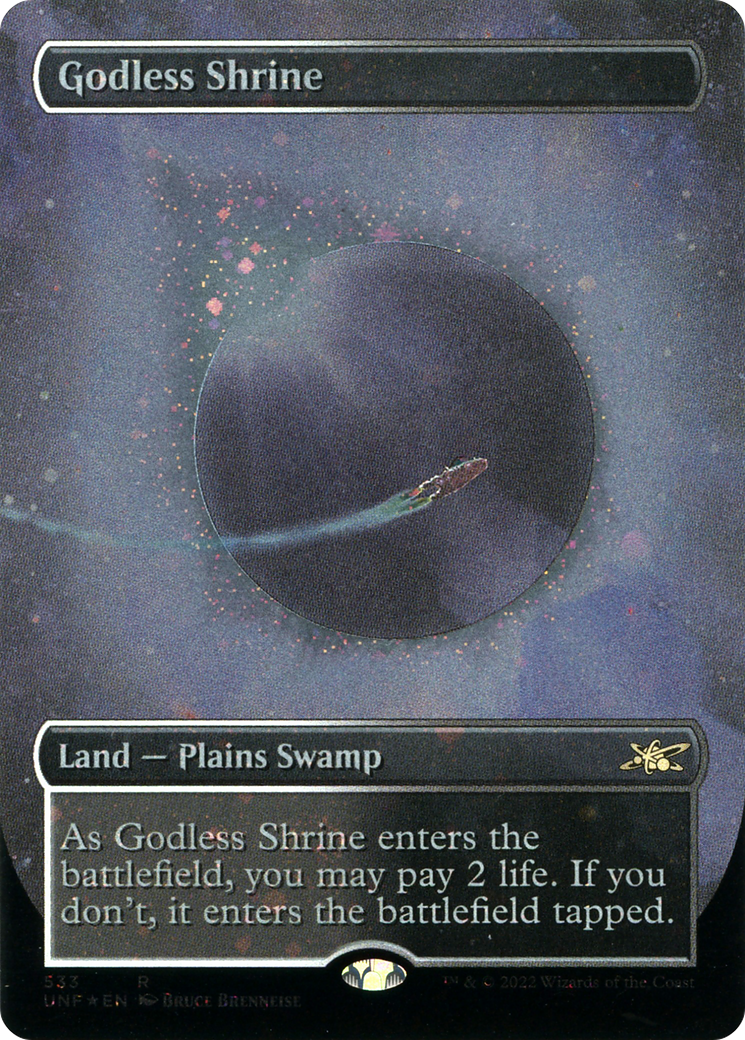 Godless Shrine (UNF-533) -  (Borderless) Foil