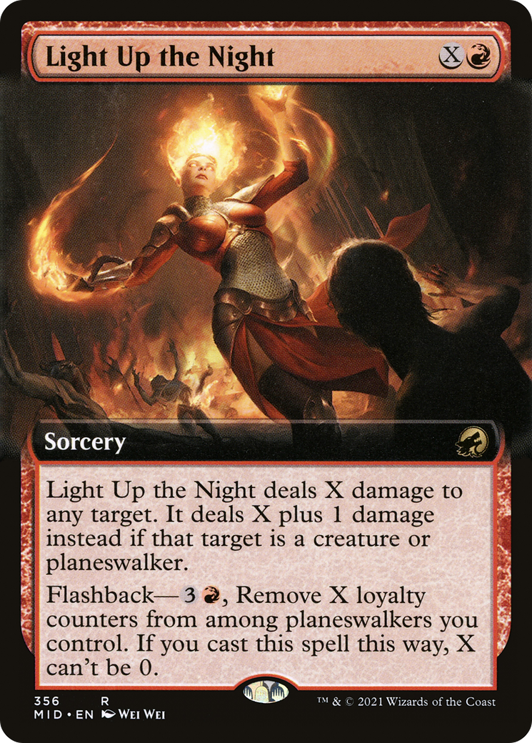 Light Up the Night (MID-356) - : (Extended Art) Foil