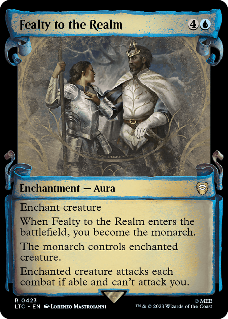 Fealty to the Realm (LTC-423) - : (Showcase) Foil