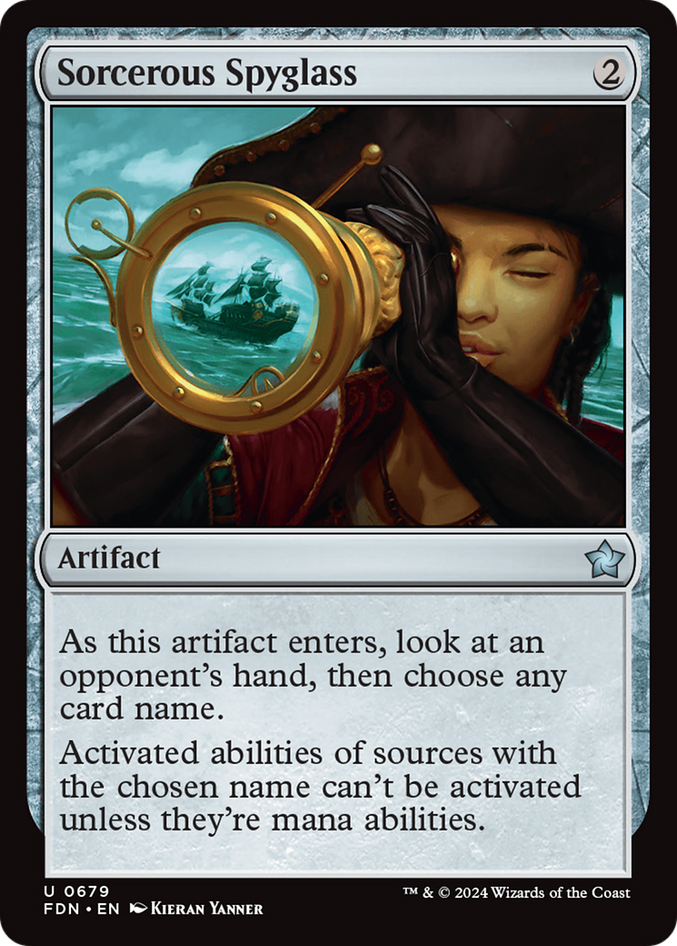 Sorcerous Spyglass (FDN-679) -