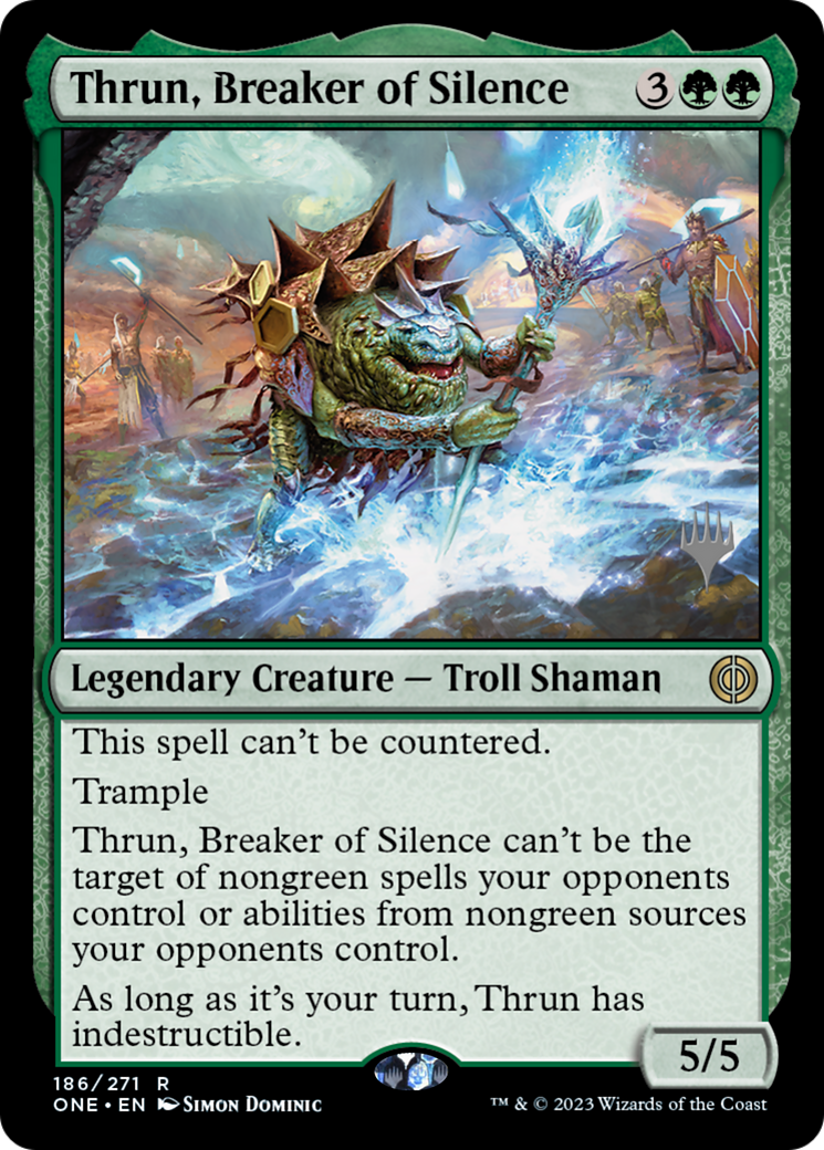 Thrun, Breaker of Silence (PPONE-186P) -  Foil