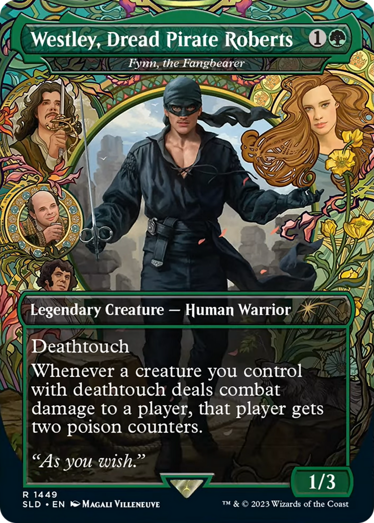 Fynn, the Fangbearer (SLD-1449) -  / Westley, Dread Pirate Roberts (Borderless) Foil