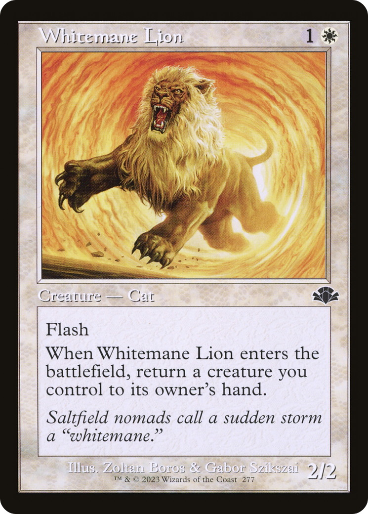 Whitemane Lion (DMR-277) -  Foil