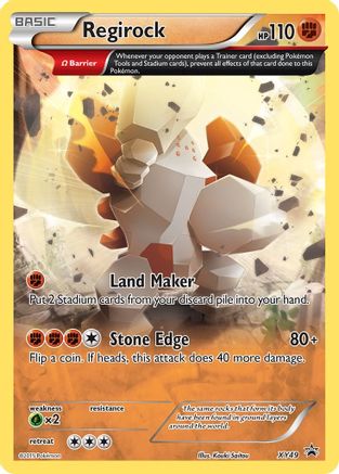 Regirock - XY49 XY49/211 - Holofoil