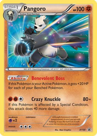 Pangoro - XY50 XY50/211 - Holofoil