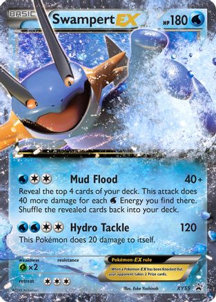 Swampert EX - XY55 XY55/211 - Holofoil