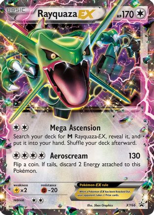 Rayquaza EX - XY66 XY66/211 - Holofoil