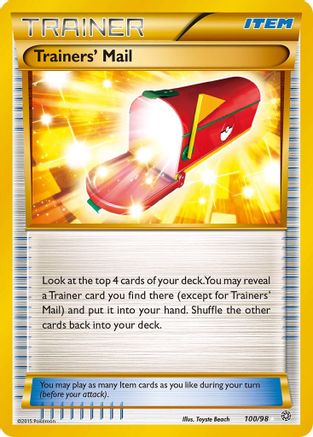 Trainers' Mail (Secret) 100/98 - Holofoil