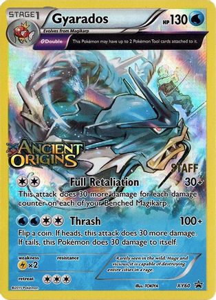 Gyarados - XY60 (Prerelease) [Staff] XY60 - Holofoil