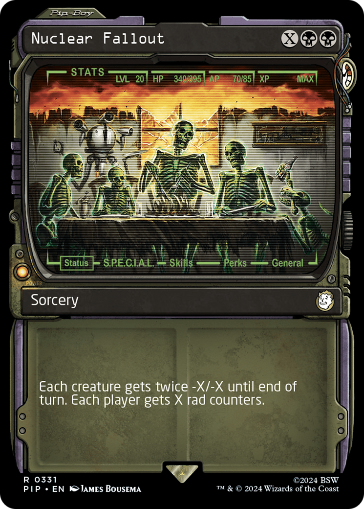 Nuclear Fallout (PIP-331) - : (Showcase) Foil