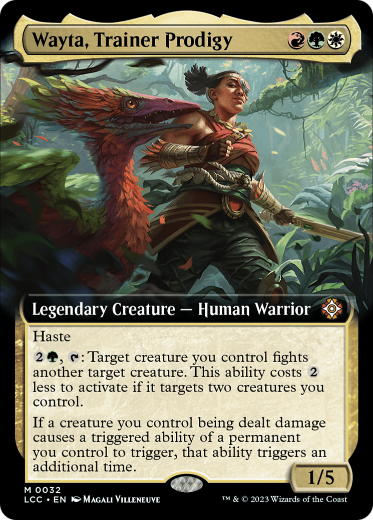 Wayta, Trainer Prodigy (LCC-032) - : (Extended Art) Foil