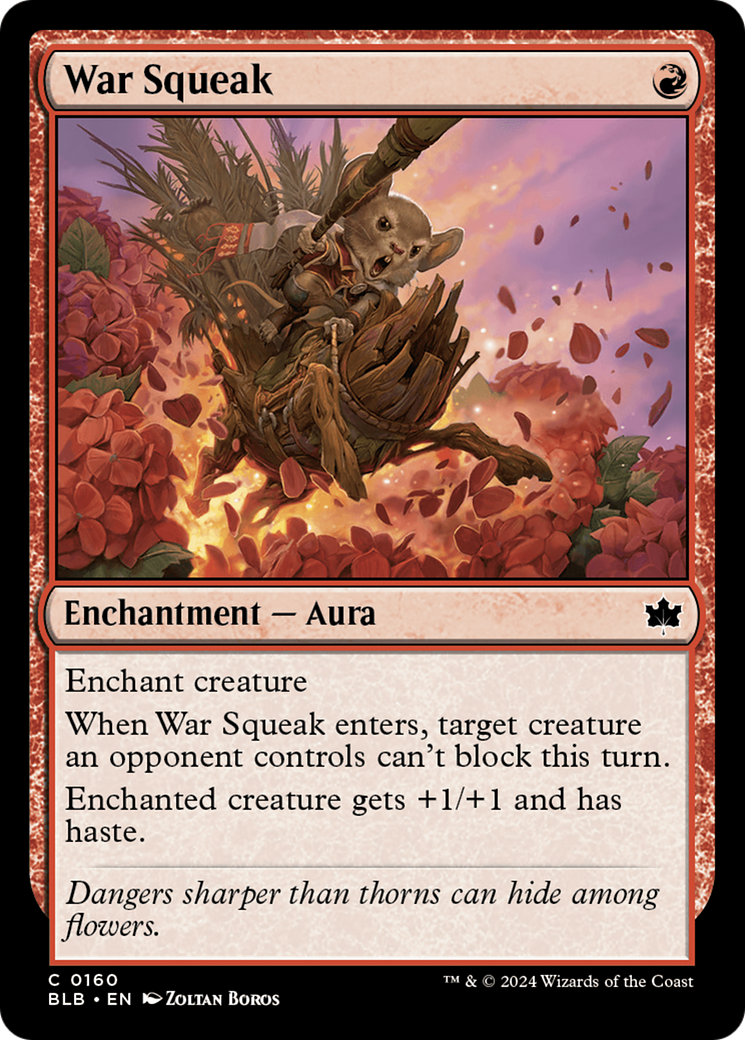 War Squeak (BLB-160) -  Foil