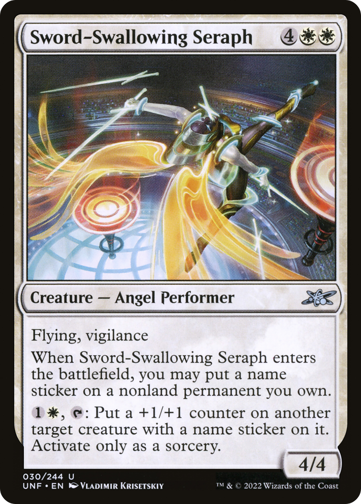 Sword-Swallowing Seraph (UNF-030) -