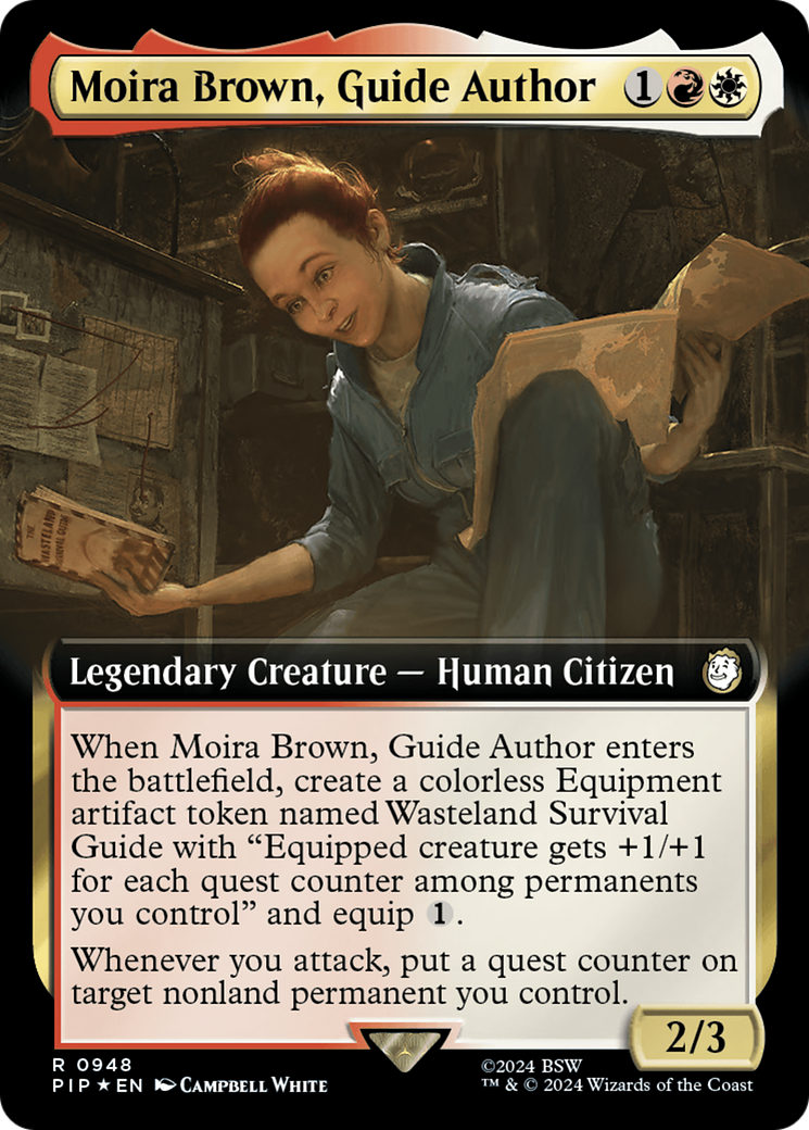 Moira Brown, Guide Author (PIP-948) - : (Extended Art) Foil