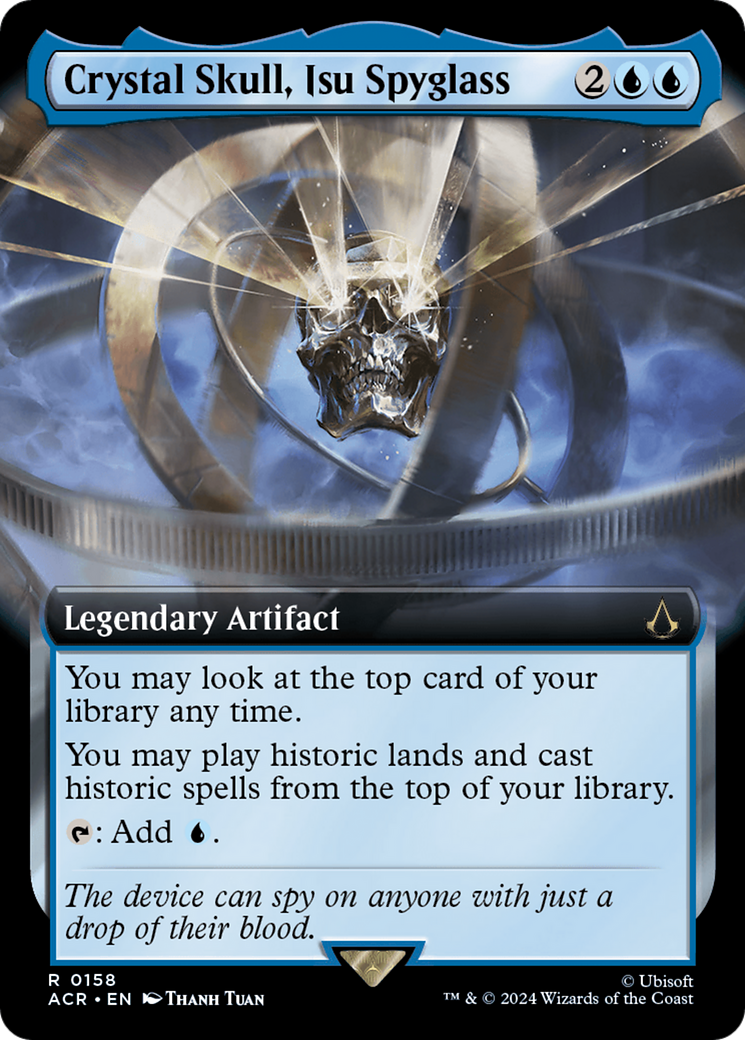 Crystal Skull, Isu Spyglass (ACR-158) - : (Extended Art) Foil