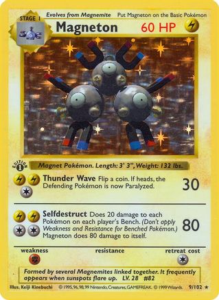 Magneton 9 - 1st Edition Holofoil