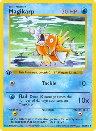 Magikarp 35 - 1st Edition