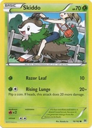 Skiddo 16/162 - Reverse Holofoil