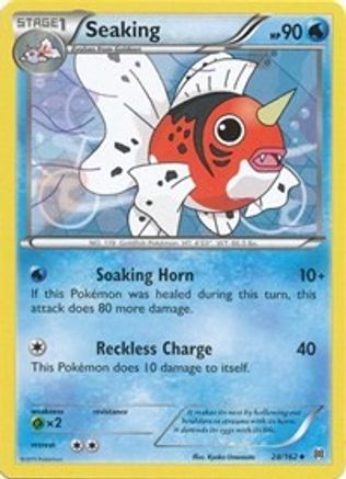 Seaking 28/162 - Reverse Holofoil