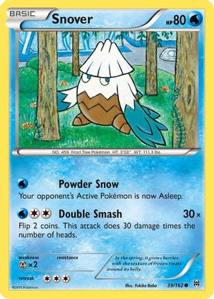 Snover 39/162 - Reverse Holofoil