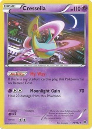 Cresselia 70/162 - Reverse Holofoil