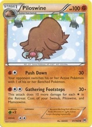 Piloswine 81/162 -