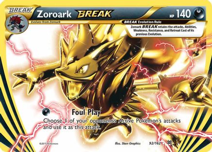 Zoroark BREAK 92/162 - Holofoil