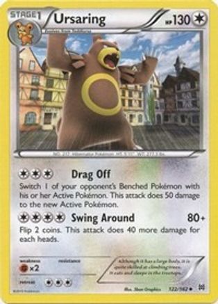 Ursaring 122/162 - Reverse Holofoil