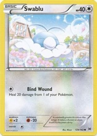 Swablu 124/162 - Reverse Holofoil