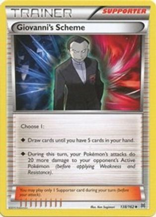 Giovanni's Scheme 138/162 - Reverse Holofoil