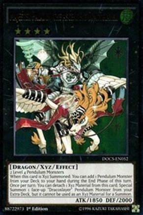 Majester Paladin, the Ascending Dracoslayer (UTR) (DOCS-EN052) - Dimension of Chaos Unlimited