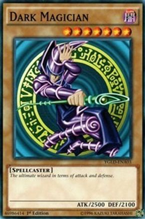 Dark Magician (A) (YGLD-ENA03) - King of Games: Yugi's Legendary Decks Unlimited