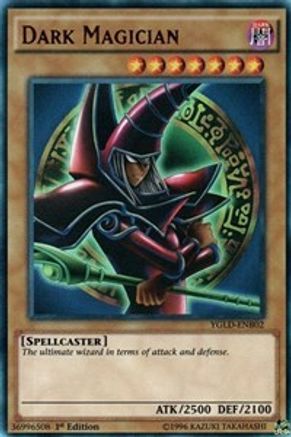 Dark Magician (B) (YGLD-ENB02) - King of Games: Yugi's Legendary Decks Unlimited