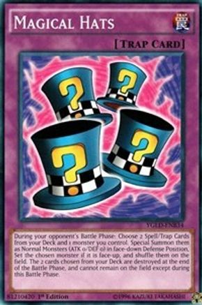 Magical Hats (B) (YGLD-ENB34) - King of Games: Yugi's Legendary Decks Unlimited