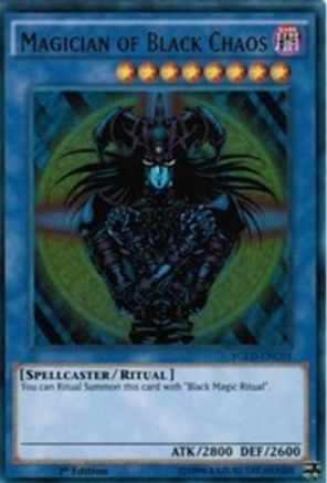 Magician of Black Chaos (YGLD-ENC01) - King of Games: Yugi's Legendary Decks 1st Edition