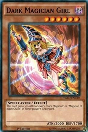 Dark Magician Girl (C) (YGLD-ENC10) - King of Games: Yugi's Legendary Decks Unlimited