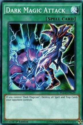 Dark Magic Attack (YGLD-ENC29) - King of Games: Yugi's Legendary Decks 1st Edition