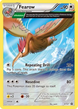 Fearow XY57/211 - Holofoil