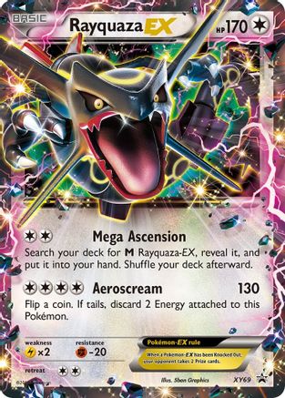 Rayquaza EX (Shiny) XY69/211 - Holofoil